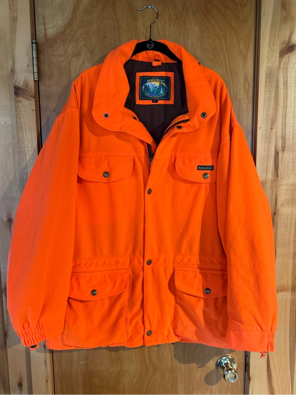 Hodgman Blaze Orange Hunting Jacket – Heavy Duty & Multi-Pocket – Size XL